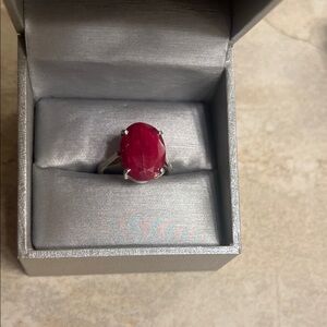 Genuine Earth mind huge Ruby Ring
